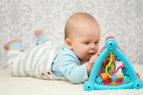 Smart baby girl — Stock Photo, Image