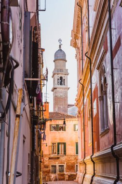 VENICE, İtalya - 27 EKİM 2016: Venedik, İtalya 'da insanlar