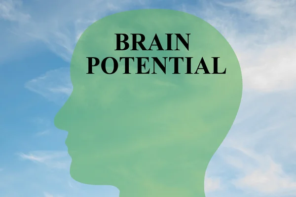 Concepto del potencial cerebral — Foto de Stock