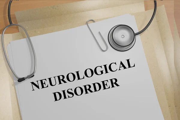 Νευρολογική διαταραχή έννοια — Φωτογραφία Αρχείου
