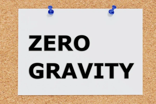 Zero Gravity concept — Stockfoto