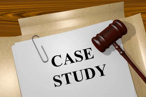 Case study concept — Stockfoto