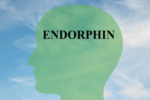 Endorfin konceptet illustration — Stockfoto