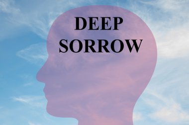 Deep Sorrow concept clipart