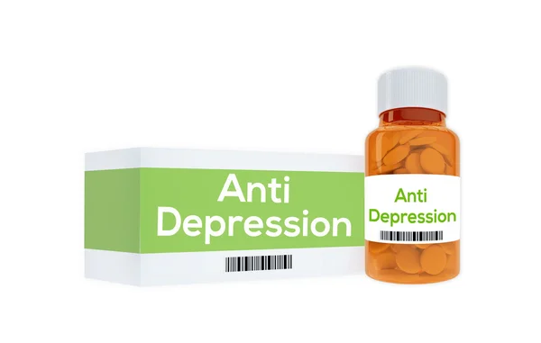 Konsep Anti Depresi — Stok Foto