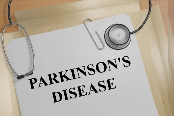 Parkinsonova nemoc koncept — Stock fotografie