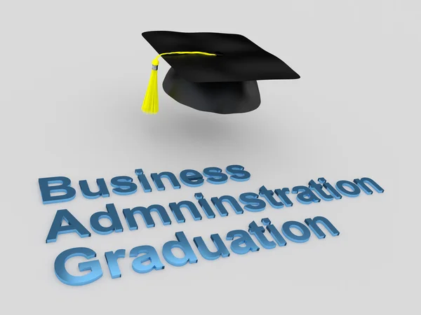 Business Administration Graduation concept — Stock Photo, Image