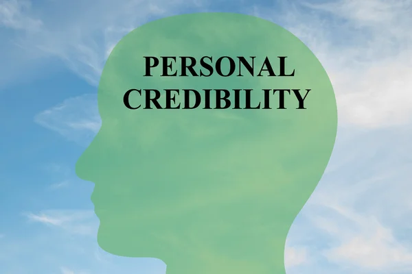 Personal Credibility concept — Stock Photo, Image