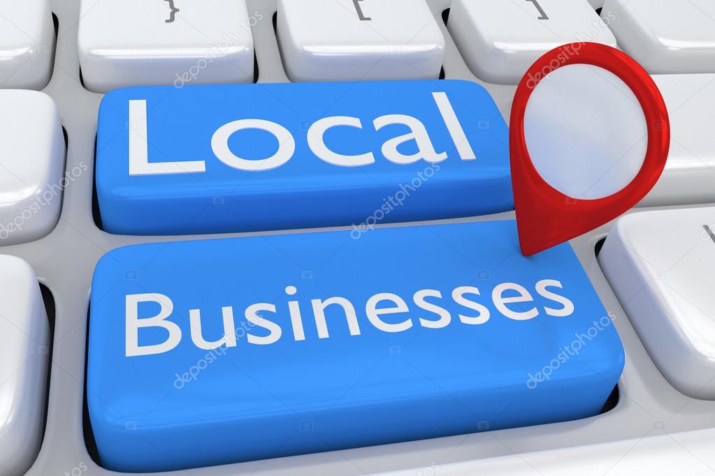 Local Businesses concept