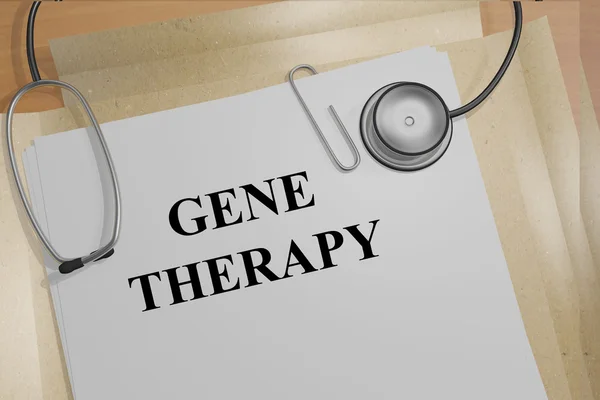 Concepto de terapia génica — Foto de Stock