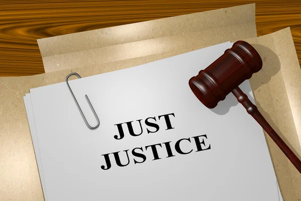 Conceito de justiça justa — Fotografia de Stock