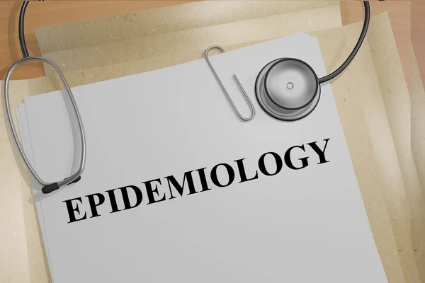 Epidemiología concepto médico — Foto de Stock