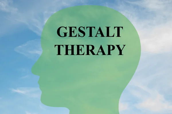 Gestalt Therapy agy koncepció — Stock Fotó