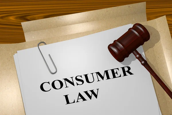소비자 법률 법적 개념 — 스톡 사진