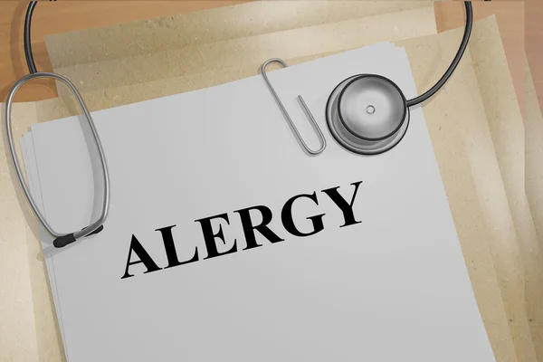 Concepto de alergia medicial — Foto de Stock