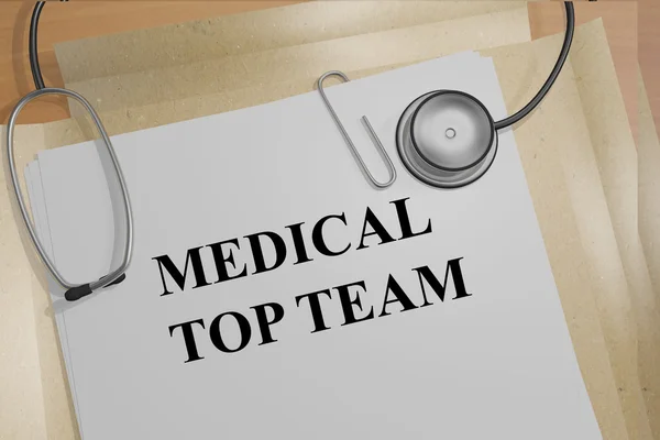 Médico Top Team concepto medicial — Foto de Stock