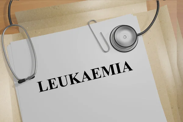 Concepto medicial de leucemia — Foto de Stock