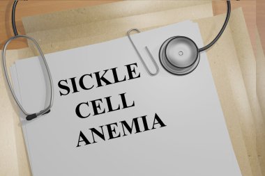Sickle Cell Anemia concept clipart
