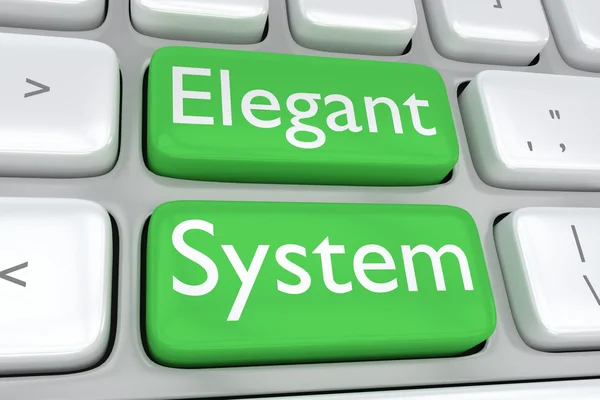 Elegant System koncept — Stockfoto