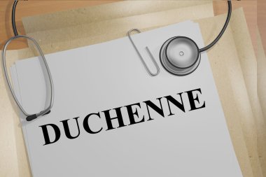 Duchenne medicial concept clipart