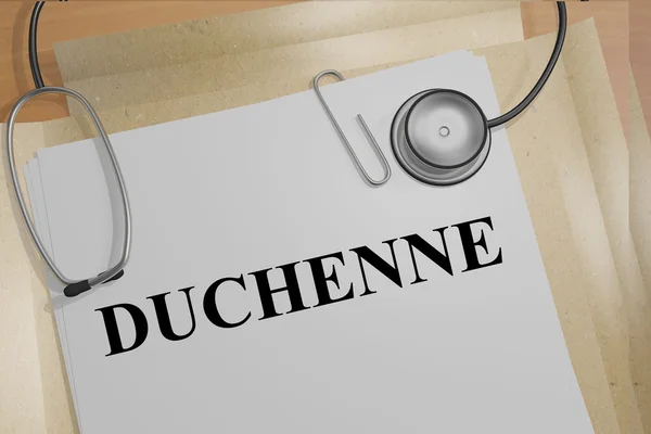 Duchenne medicial kavramı — Stok fotoğraf