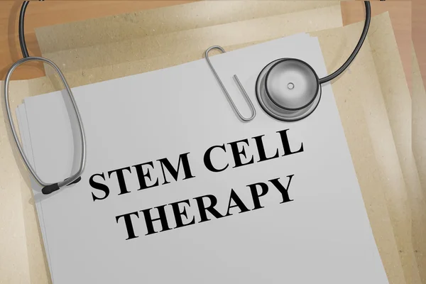 줄기 세포 치료 medicial 개념 — 스톡 사진
