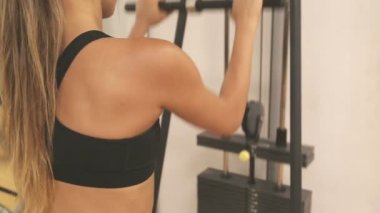 Kasnak streç egzersiz jimnastik salonu