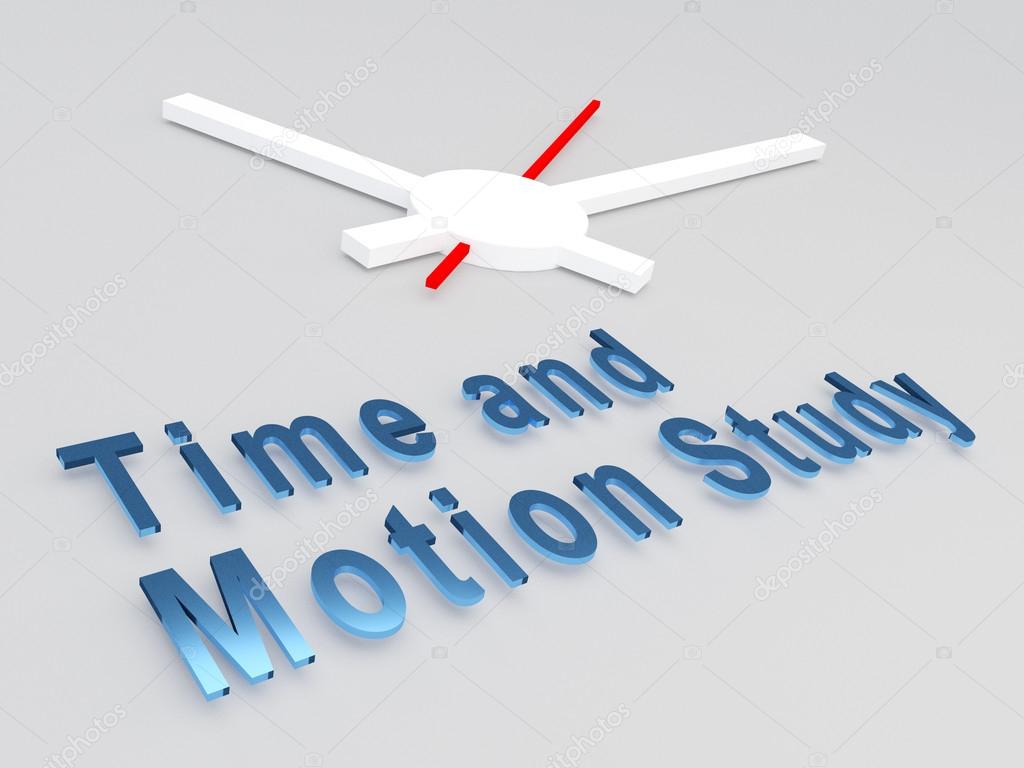 Time and motion study concept stock photo premium shots 110829676