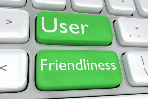 User Friendliness koncept — Stockfoto