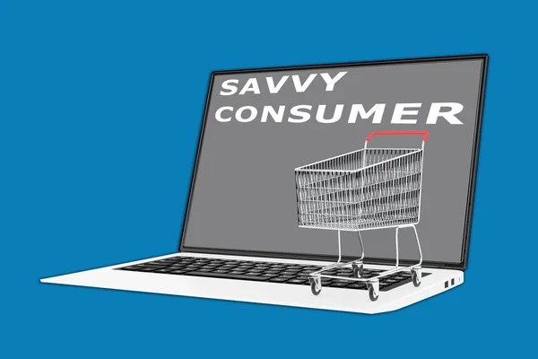 Savvy Concept de consommateur — Photo
