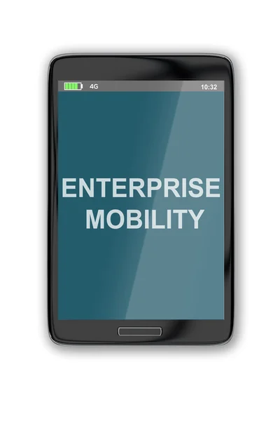 Enterprise Mobility концепції — стокове фото