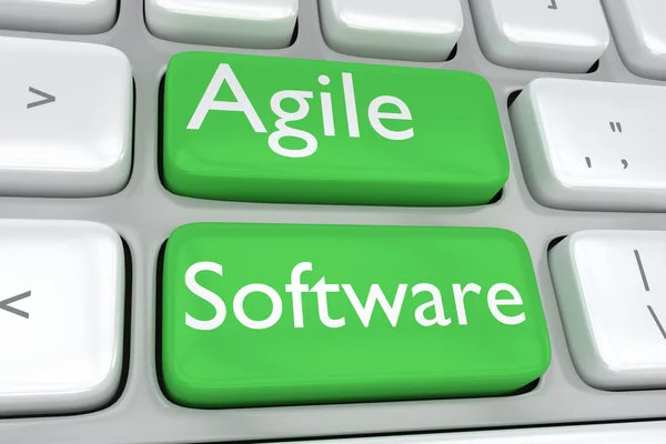 Agiles Softwarekonzept — Stockfoto