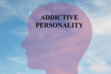 Addictive Personality mental concept clipart