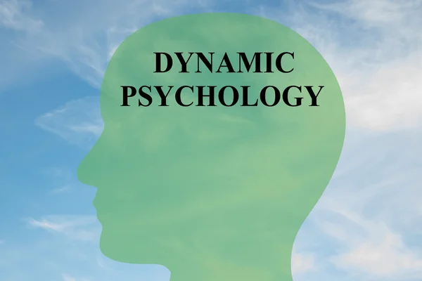 Dinamikus pszichológia mentális koncepció — Stock Fotó