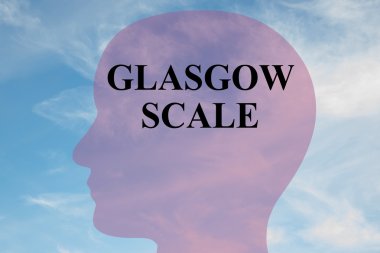 Glasgow Scale mental concept clipart