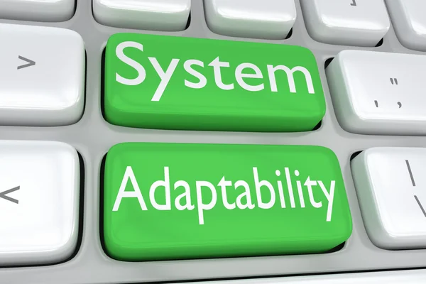 Conceito de adaptabilidade do sistema — Fotografia de Stock