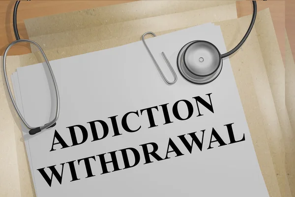 Addiction Withdrawal medical concept — Stock Photo, Image