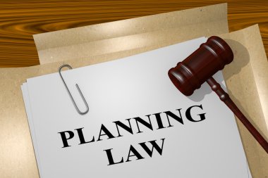 Planning Law legal concept clipart
