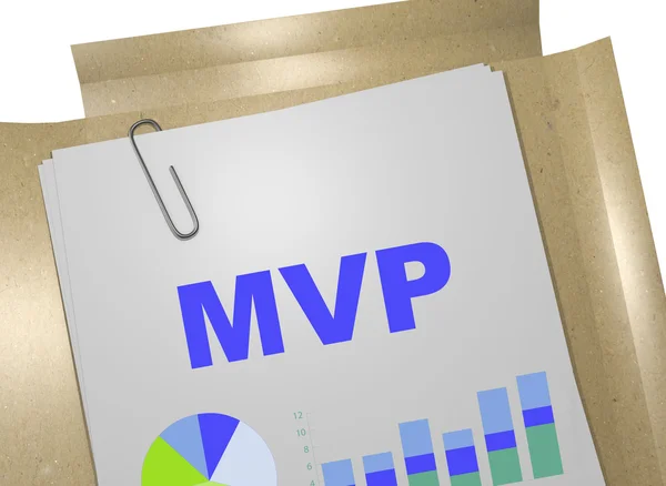 MVP affärsidé — Stockfoto