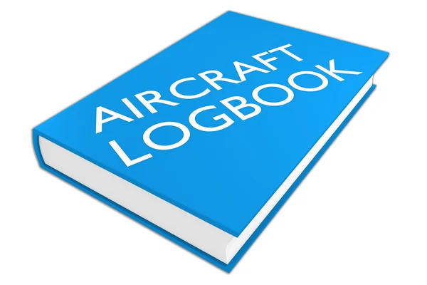 Carnet de bord de l'aéronef - concept aéronautique — Photo