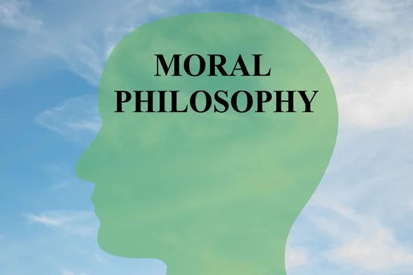 Moral Philosophy concept — Stock Photo, Image