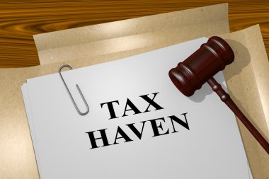 Tax Haven - legal concept clipart