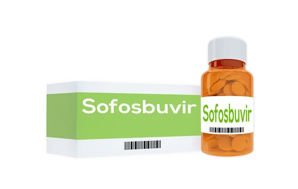 Sofosbuwir - medycznego — Zdjęcie stockowe