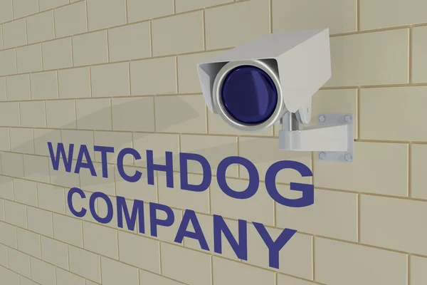 Концепция Watchdog Company — стоковое фото