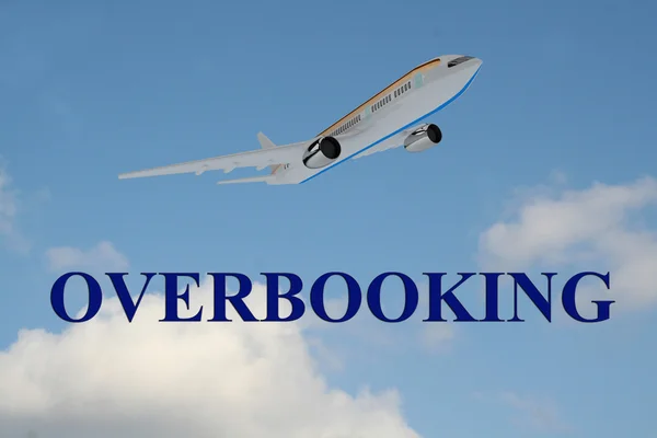 Overbooking - concepto de negocio — Foto de Stock