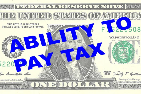 Ability to Pay Tax concept