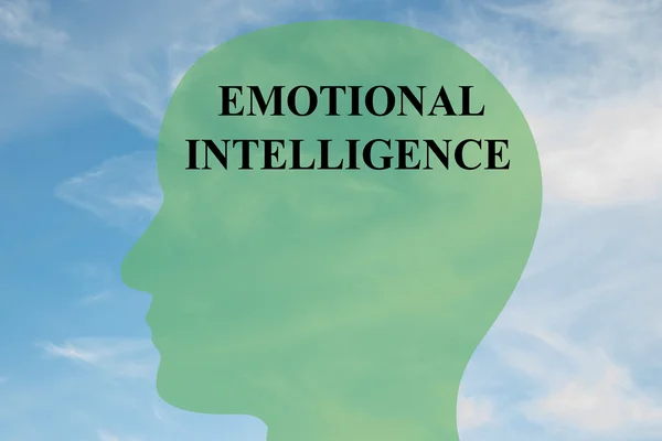 Érzelmi intelligencia - a mentális koncepció — Stock Fotó