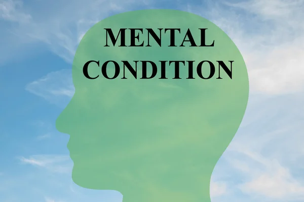 Condition mentale - concept mental — Photo