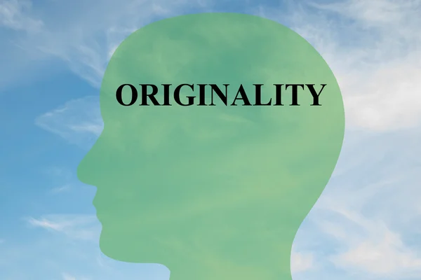 Originalidade - conceito mental — Fotografia de Stock