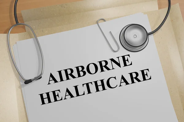 Airborne Healthcare - medical concept